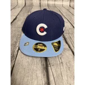 New Era Chicago Cubs City Connect 59FIFTY Fitted Hat Sz 8/63.5cm Low Profile